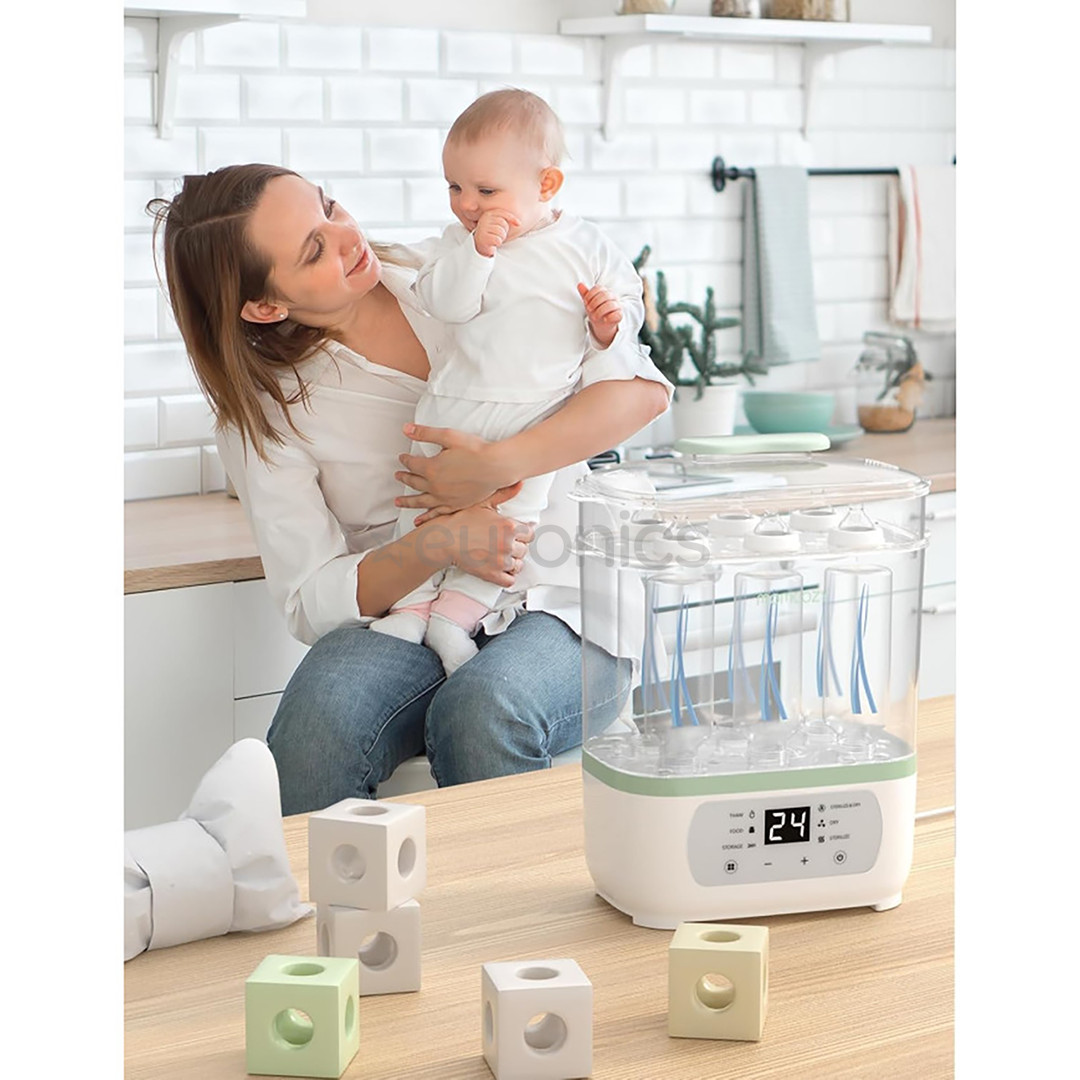 Momcozy, 8-ühes - Lutipudelite auruga steriliseerija