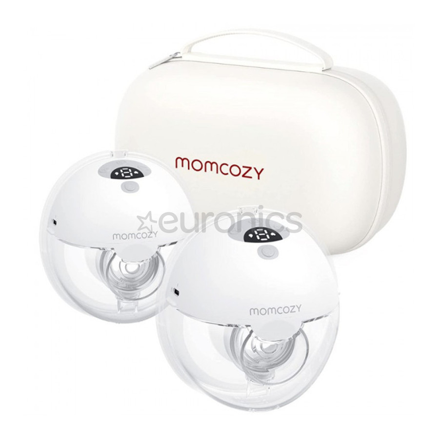 Momcozy M5 Wearable, kahepoolne, valge - Rinnapump