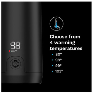 Baby Brezza, 270 ml, black - Superfast portable bottle warmer