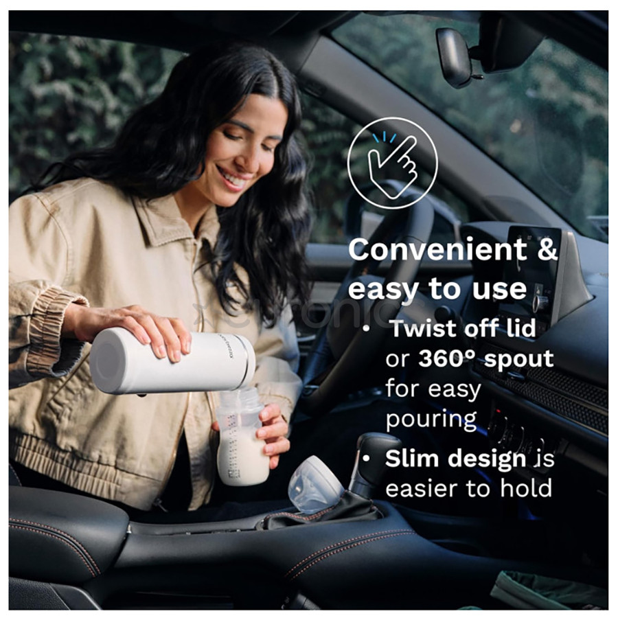 Baby Brezza, 270 ml, black - Superfast portable bottle warmer