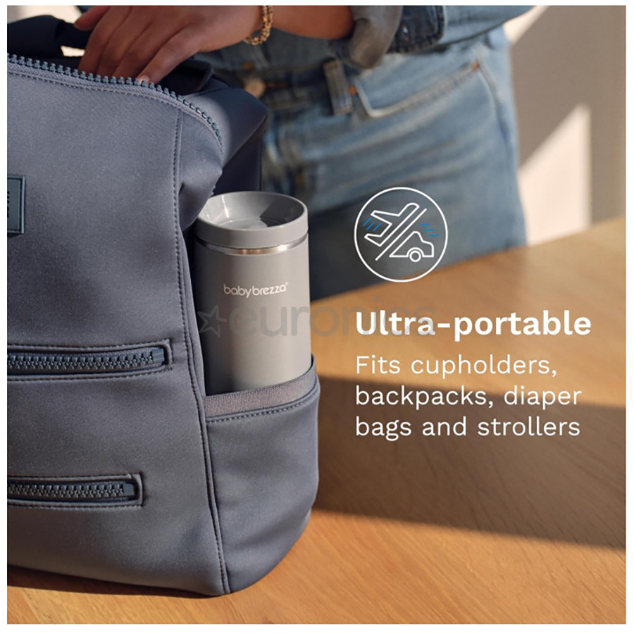 Baby Brezza, 270 ml, black - Superfast portable bottle warmer