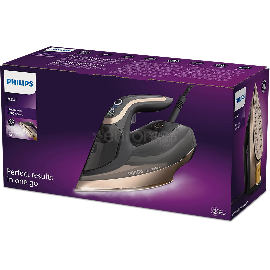Philips Azur 8000, 3000 W, must - Aurutriikraud