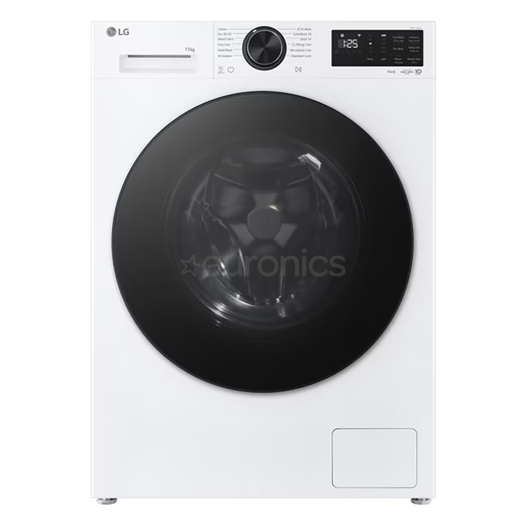 LG TurboWash 360˚, 11 kg, sügavus 56.5 cm, 1400 p/min - Eestlaetav pesumasin F4X5011TLB.ABWQPMR