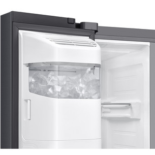 Samsung Bespoke AI, NoFrost, 640 L, kõrgus 179 cm, must - SBS-külmik