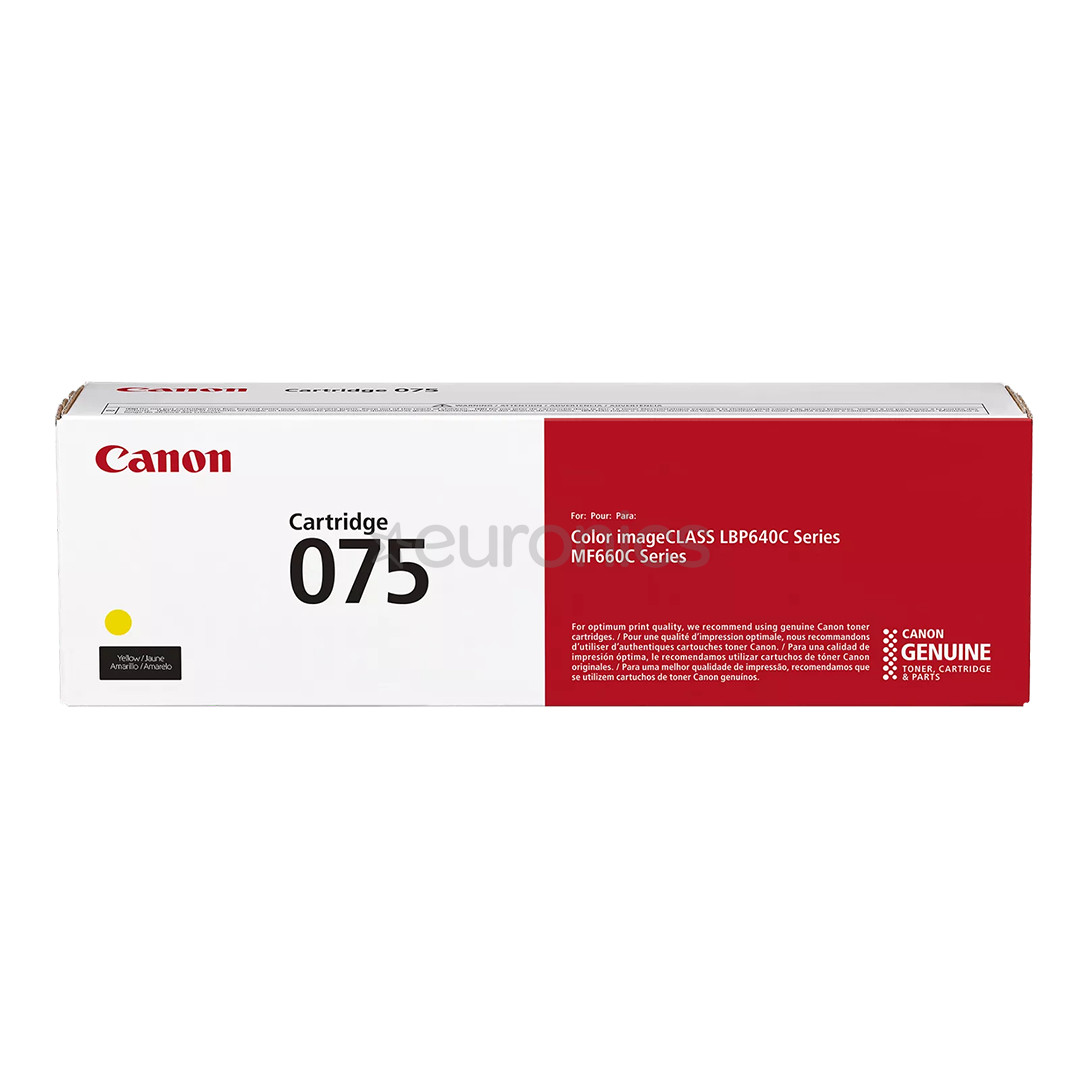 Canon 075, kollane - Tooner