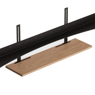 JALG Oak Shelving Plate, pruun - Teleri aluse tarvik