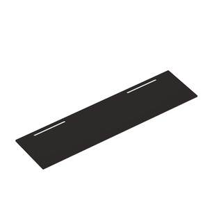 JALG Metal Shelving Plate, must - Teleri aluse tarvik
