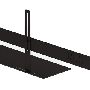 JALG Metal Shelving Plate, must - Teleri aluse tarvik