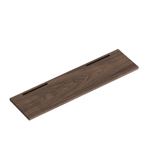 JALG Walnut Shelving Plate, tumepruun - Teleri aluse tarvik