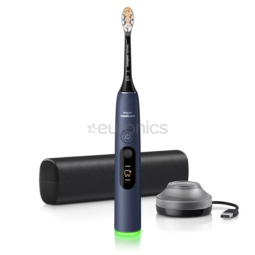 Philips Sonicare DiamondClean 8000, темно-синий - Электрическая зубная щетка