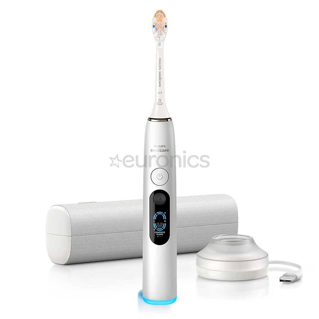 Philips Sonicare DiamondClean 9000, hõbedane/valge - Elektriline hambahari