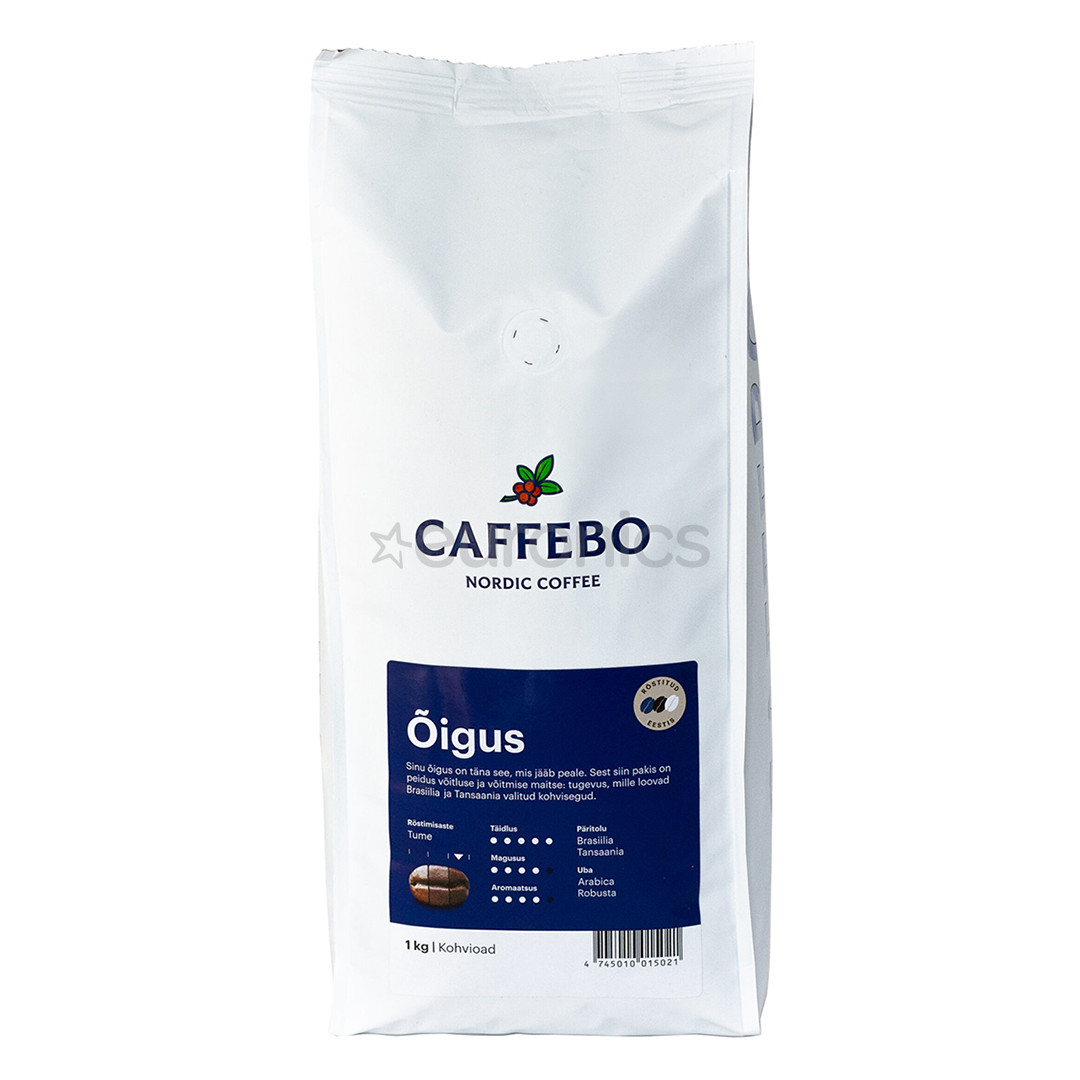 Caffebo Õigus, 1 kg - Kohvioad 1220