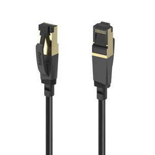 Hama Ethernet Cable, Cat 8, 3 m, black - Network cable 00202002