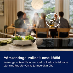 Electrolux 700 Seeria, 730 m³/h, laius 60 cm, must - Õhupuhasti