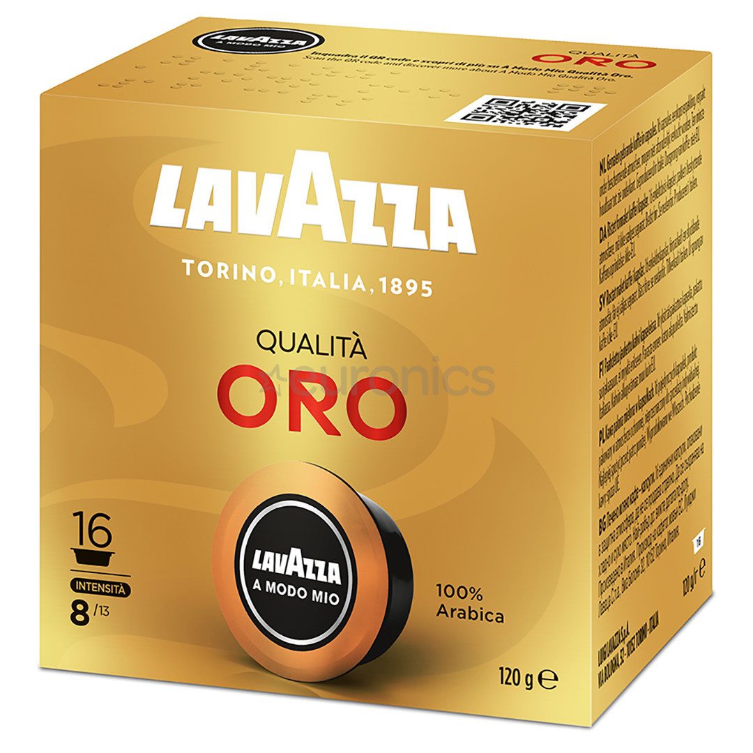 Lavazza A Modo Mio Qualità Oro, 16 tk - Kohvikapslid 8000070063310