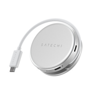 Satechi OntheGo 5-in-1 Multiport Adapter, hõbe - Adapter ST-POTG5S