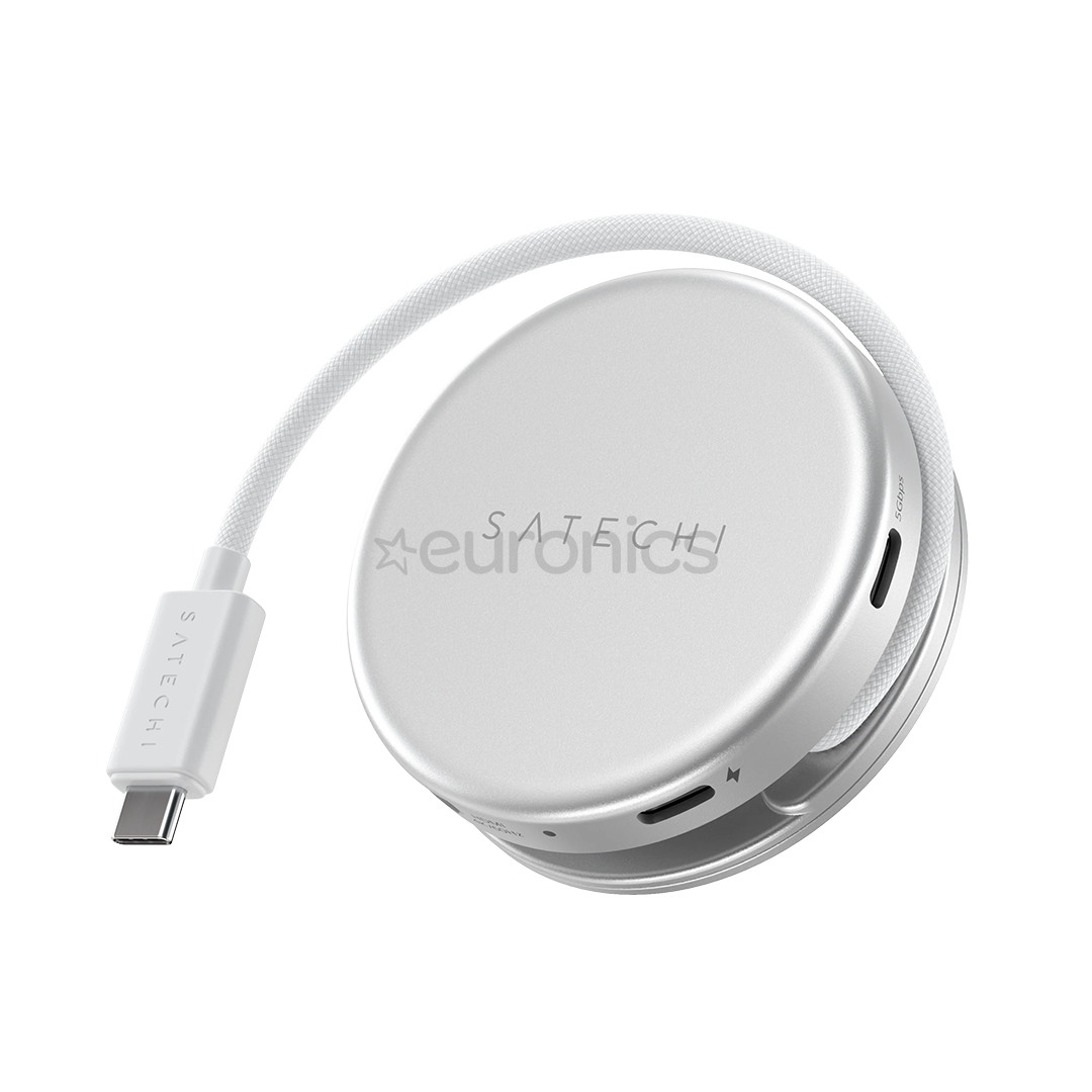 Satechi OntheGo 5-in-1 Multiport Adapter, hõbe - Adapter