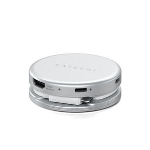 Satechi OntheGo 5-in-1 Multiport Adapter, hõbe - Adapter