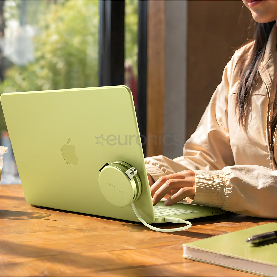 Satechi OntheGo 5-in-1 Multiport Adapter, kollane - Adapter
