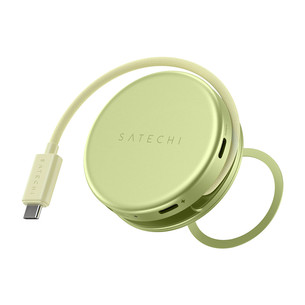 Satechi OntheGo 5-in-1 Multiport Adapter, kollane - Adapter