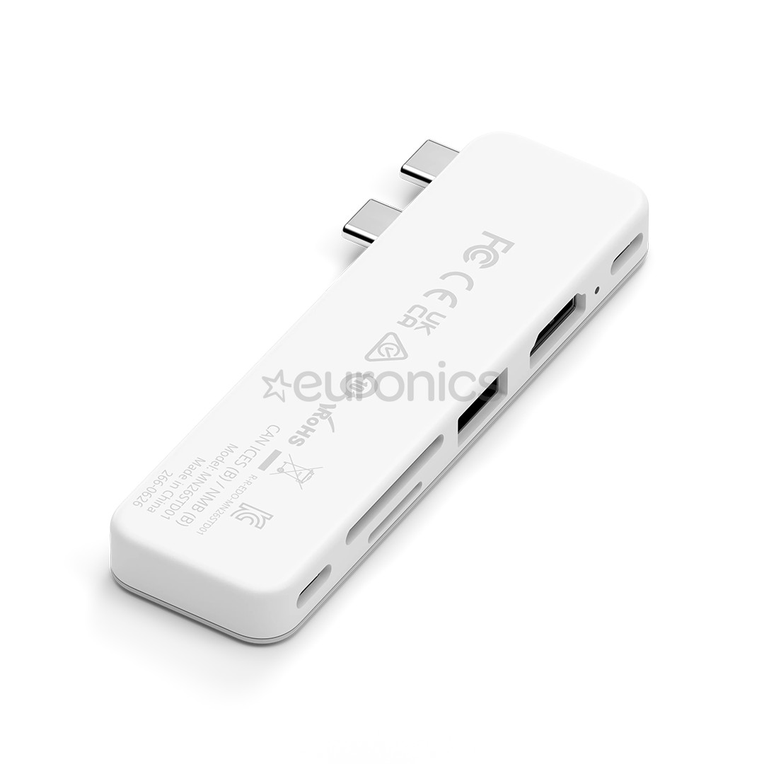 Satechi USB-C Snap Hub, MacBook Neo, hõbe - Adapter