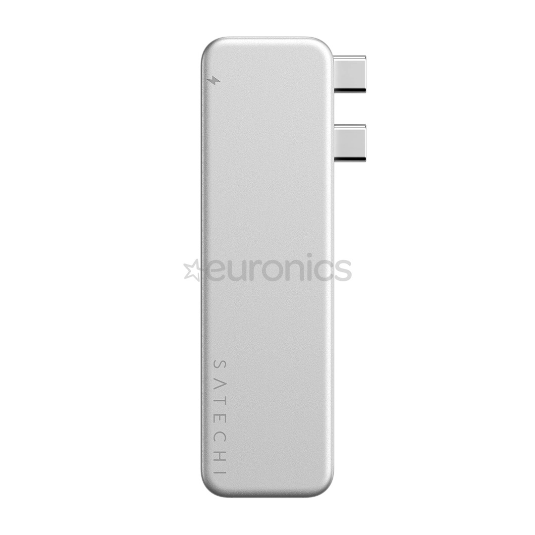Satechi USB-C Snap Hub, MacBook Neo, hõbe - Adapter