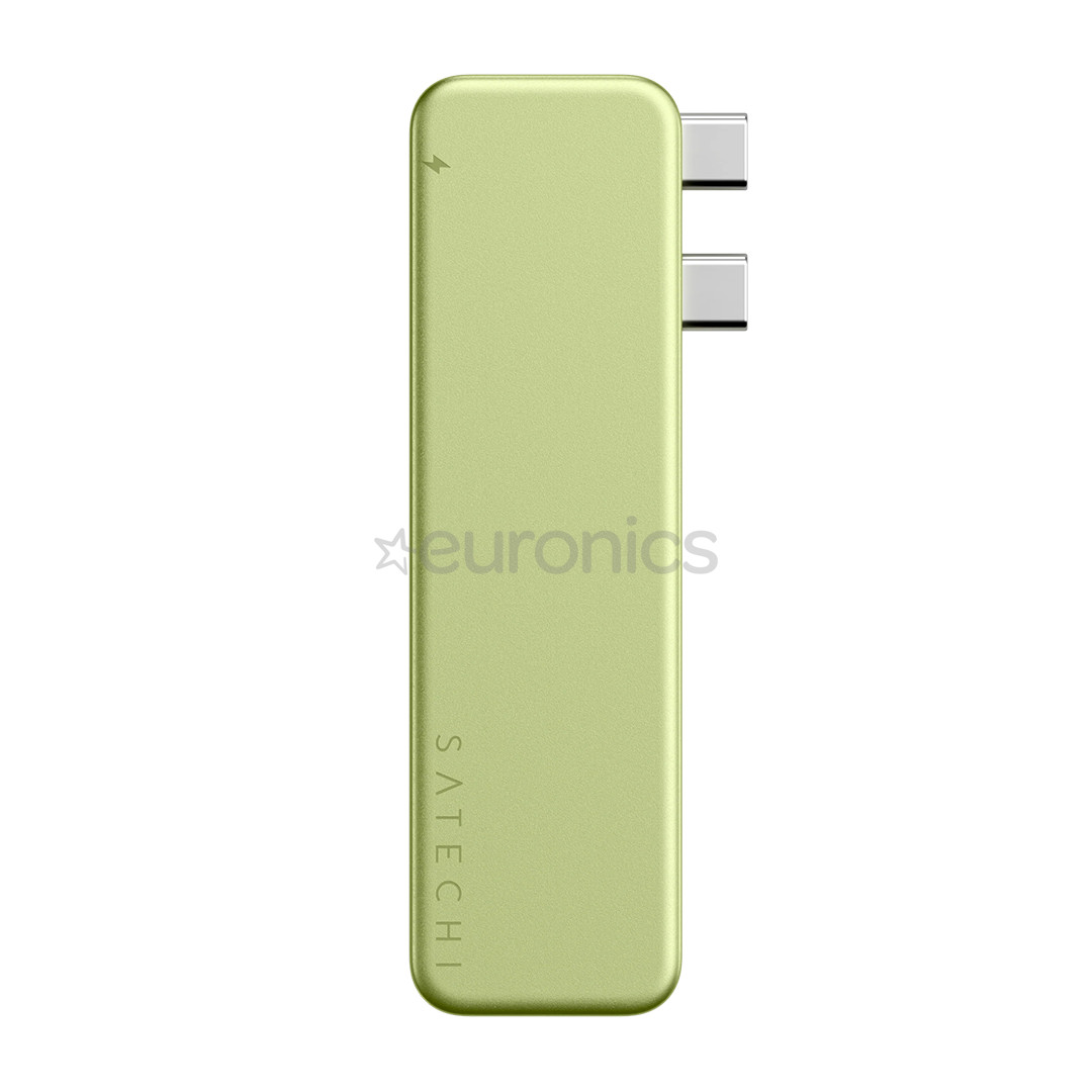 Satechi USB-C Snap Hub, MacBook Neo, kollane - Adapter