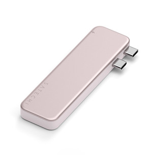 Satechi USB-C Snap Hub, MacBook Neo, roosa - Adapter