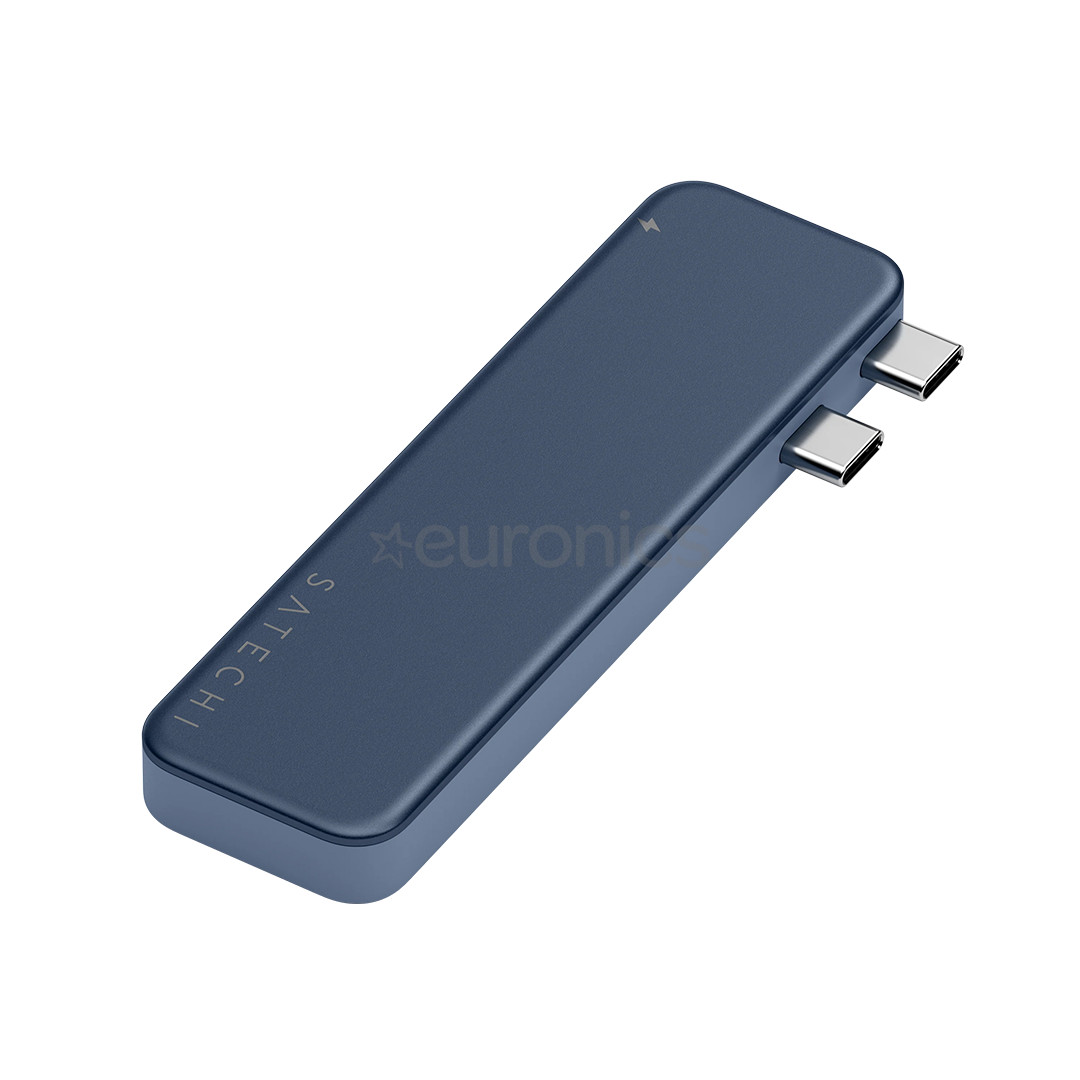 Satechi USB-C Snap Hub, MacBook Neo, tumesinine - Adapter