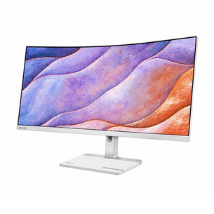 Lenovo L34W-4C, 34'', WQHD, VA, 120 Hz, nõgus, helehall - Monitor 68F0GAC3EU