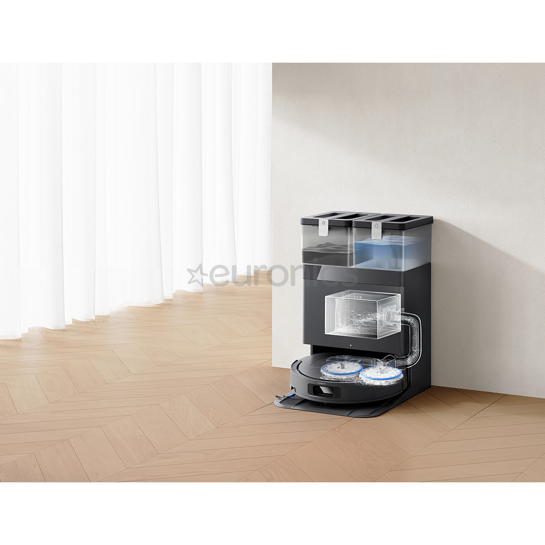 Ecovacs Deebot T30e, märg- ja kuivpuhastus, must - Robottolmuimeja