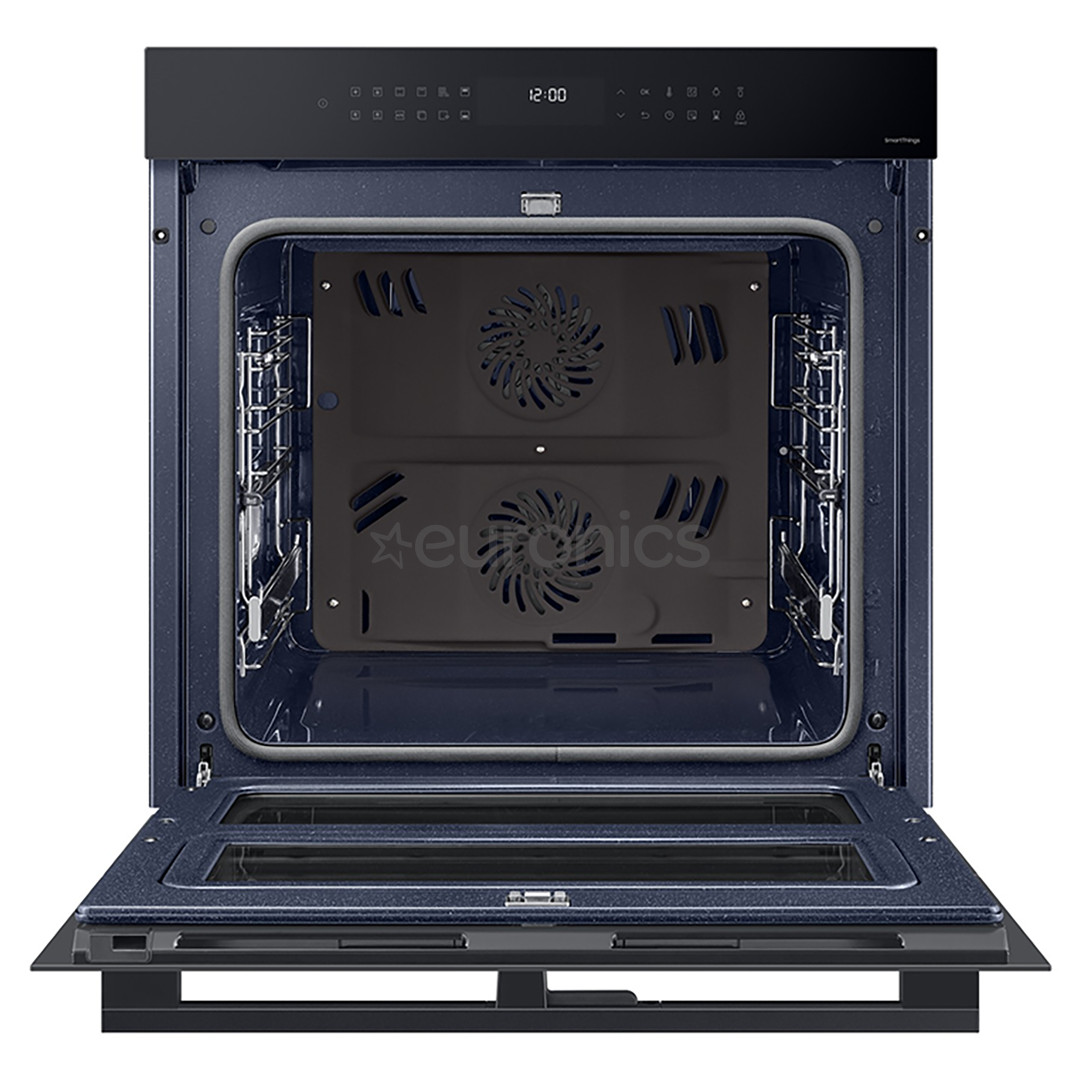Samsung Dual Cook Flex, katalüütiline puhastus, 76 L, must - Integreeritav ahi