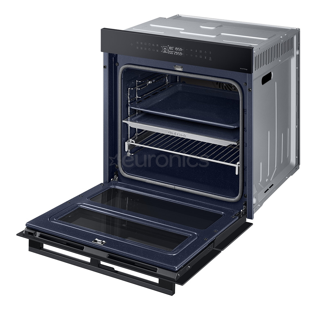 Samsung Dual Cook Flex, katalüütiline puhastus, 76 L, must - Integreeritav ahi