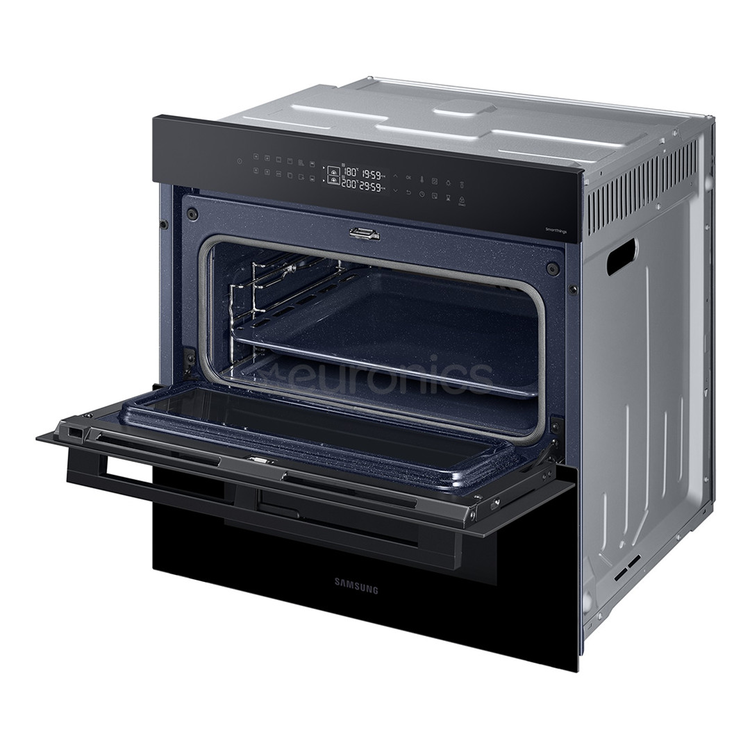 Samsung Dual Cook Flex, katalüütiline puhastus, 76 L, must - Integreeritav ahi