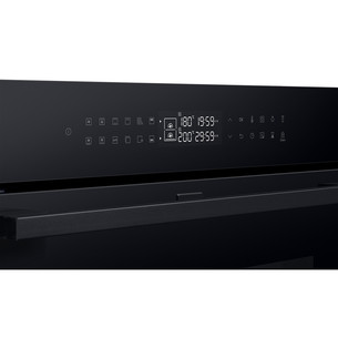 Samsung Dual Cook Flex, katalüütiline puhastus, 76 L, must - Integreeritav ahi
