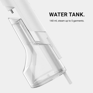 SteamOne Simon XL 2, 2000 W, valge - Käsi- aurukeskus + Topieemaldaja