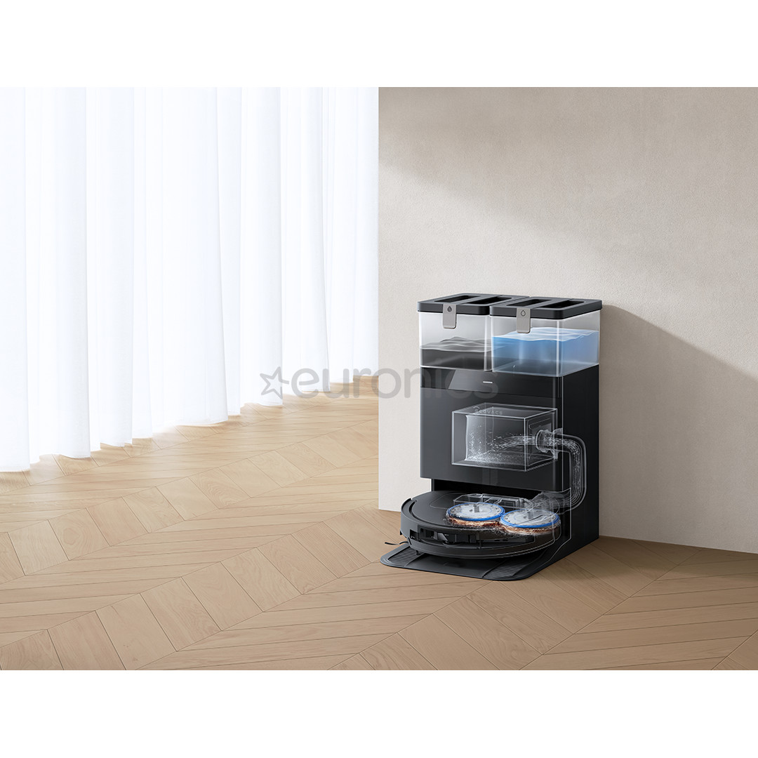 Ecovacs Deebot T50 OMNI Gen3, märg- ja kuivpuhastus, must - Robottolmuimeja