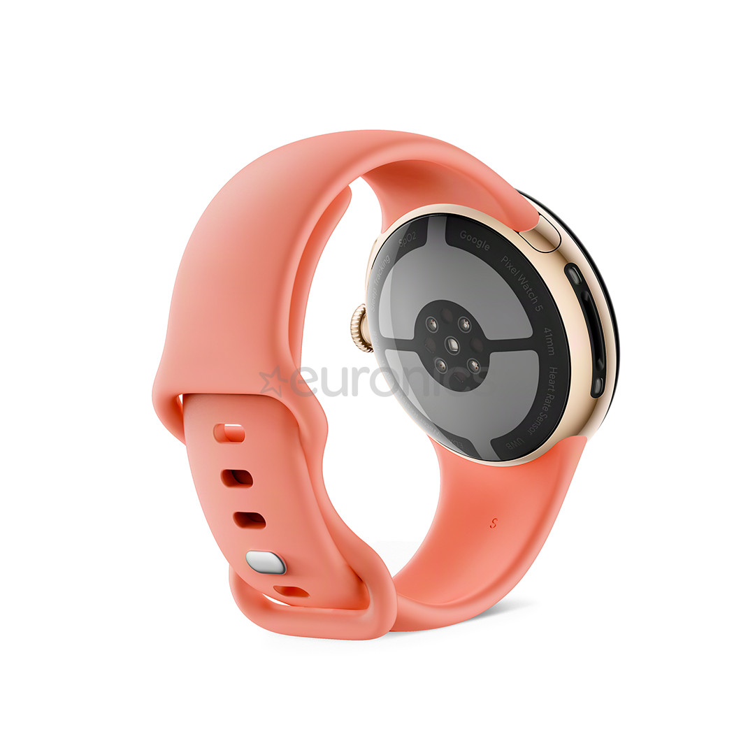 Google Pixel Watch 5, 41 mm, roosa/kuldne - Nutikell