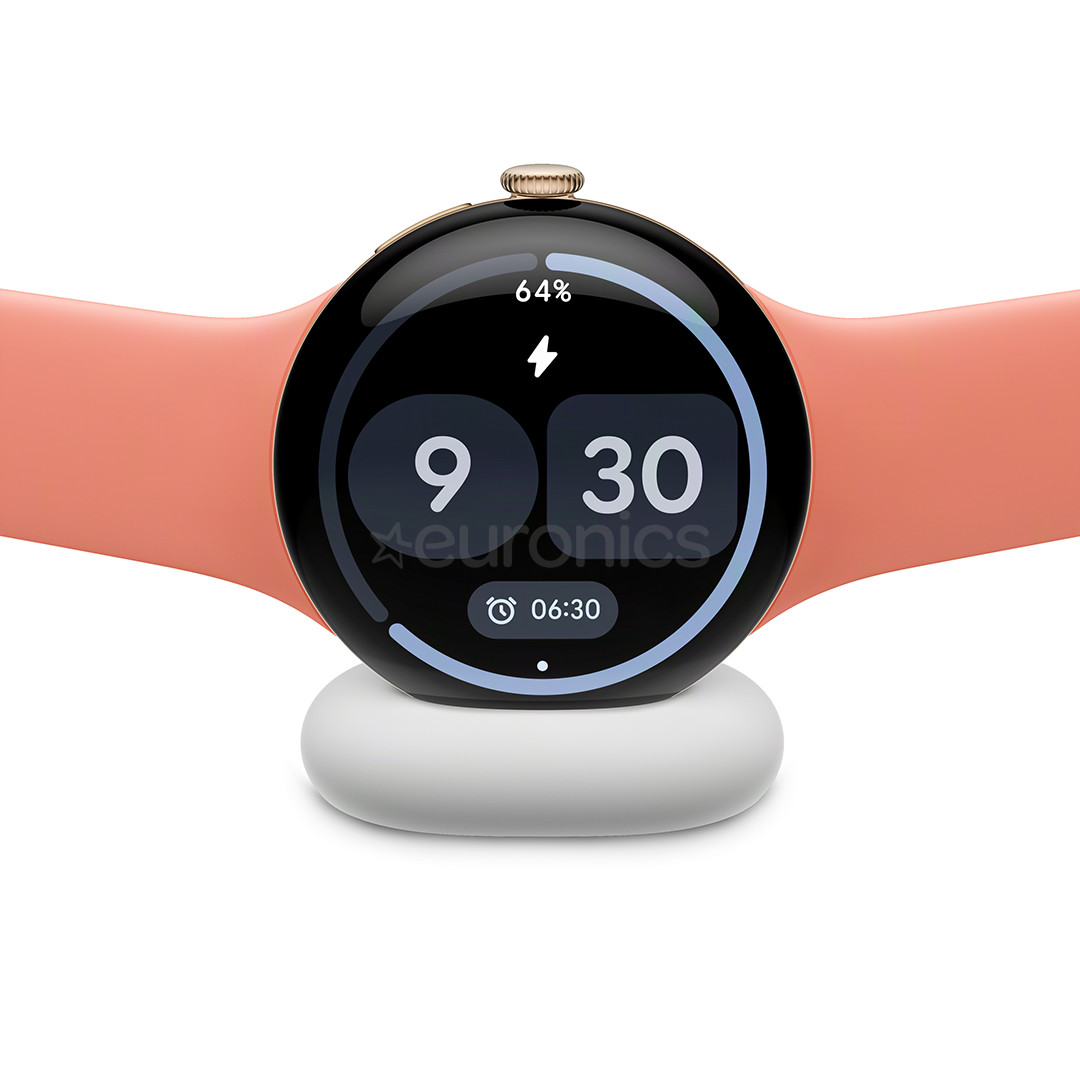 Google Pixel Watch 5, 41 mm, roosa/kuldne - Nutikell
