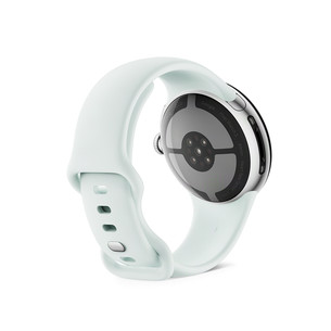 Google Pixel Watch 5, 41 mm, heleroheline/hõbedane - Nutikell