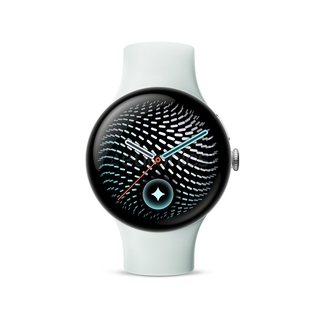 Google Pixel Watch 5, 45 mm, heleroheline/hõbedane - Nutikell