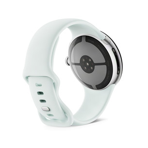 Google Pixel Watch 5, 45 mm, heleroheline/hõbedane - Nutikell
