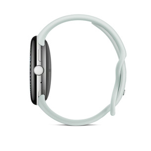 Google Pixel Watch 5, 45 mm, heleroheline/hõbedane - Nutikell