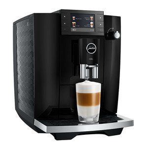 JURA E6 Piano Black (ED), must - Espressomasin