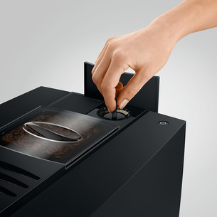 JURA E6 Piano Black (ED), must - Espressomasin