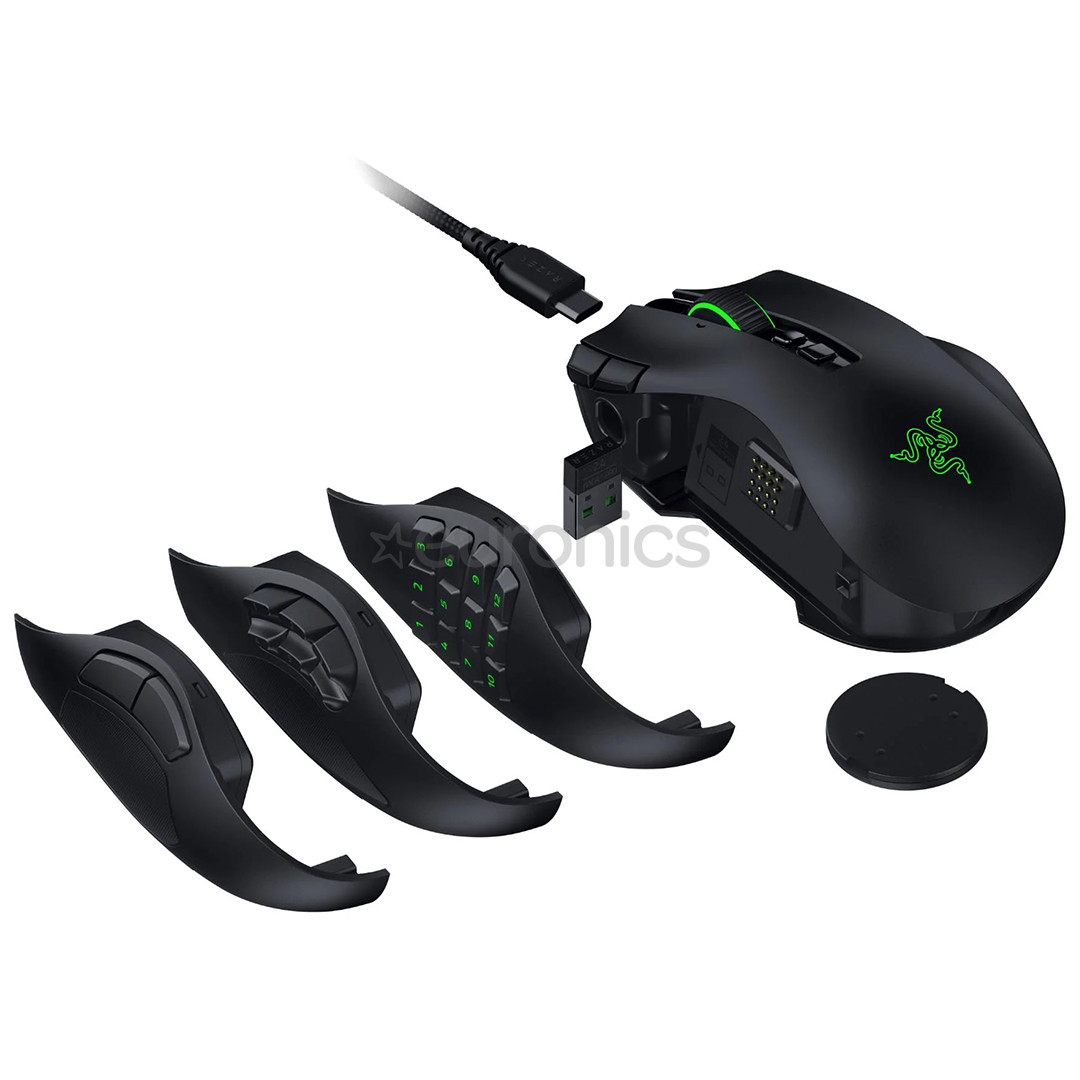 Razer Naga V3 Pro, black - Wireless mouse