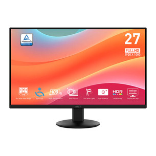MSI PRO MP272L, 27'', FHD, IPS, 100 Hz, black - Monitor 9S6-3PD6CT-007