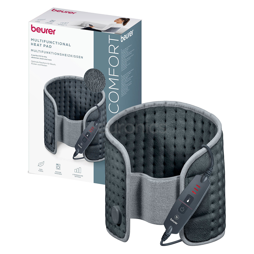 Beurer, HK 60 Cosy, 69x28 cm, grey - Heat pad