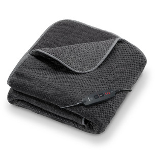 Beurer HD65, 180x130 cm, dark grey - Heated overblanket HD65DARKGREY