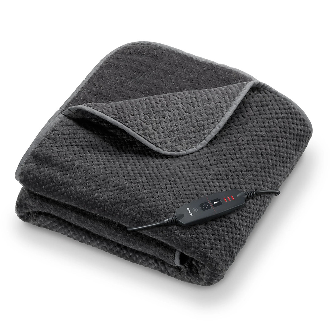 Beurer HD65, 180x130 cm, dark grey - Heated overblanket